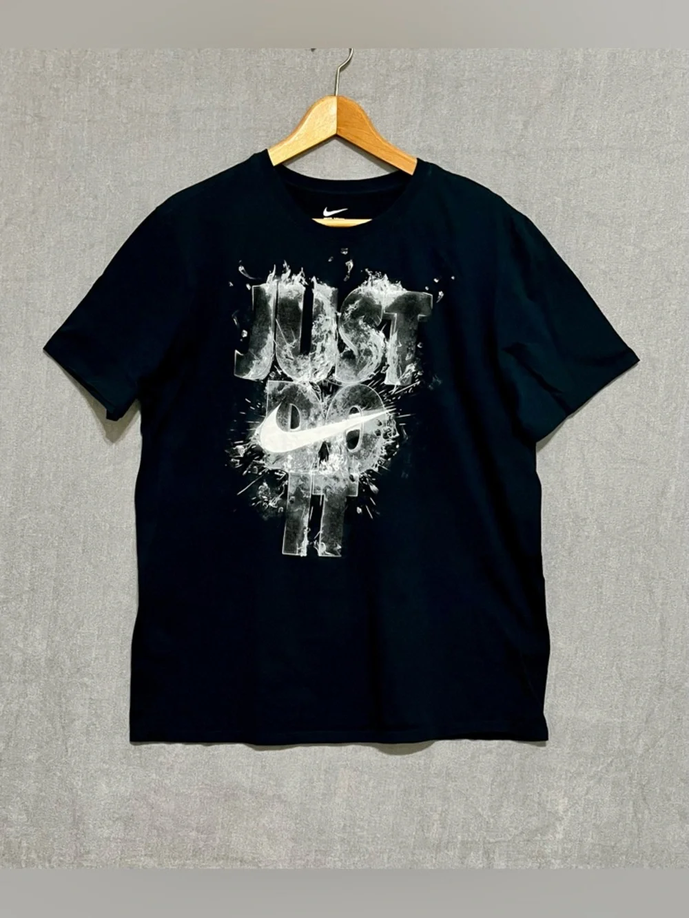 Nike Dark Blue Graphic 'Just Do It'‎ Tee Size XL